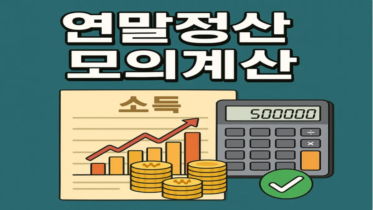 연말정산 모의계산