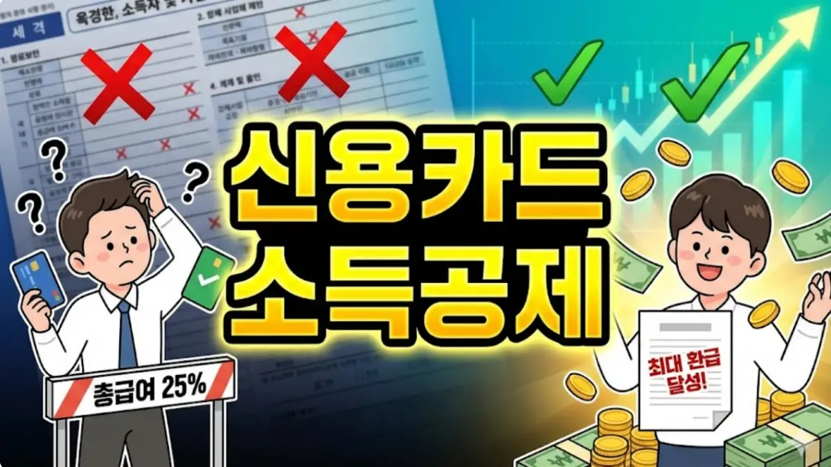 신용카드 소득공제