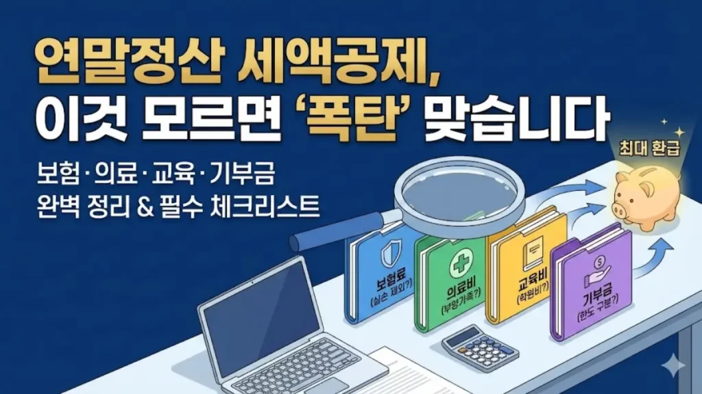 연말정산 세액공제