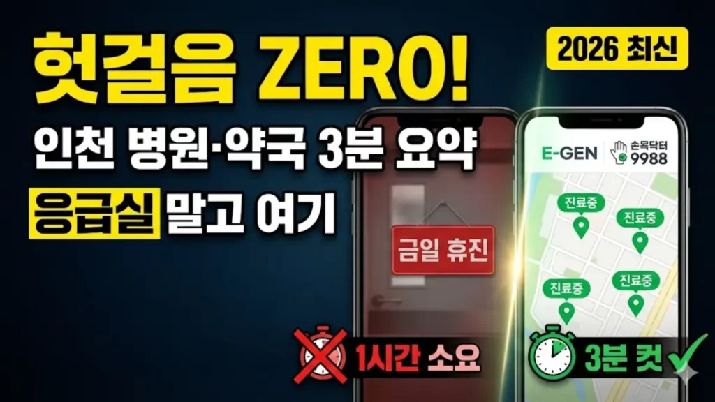 인천시 설날 문 여는 병원