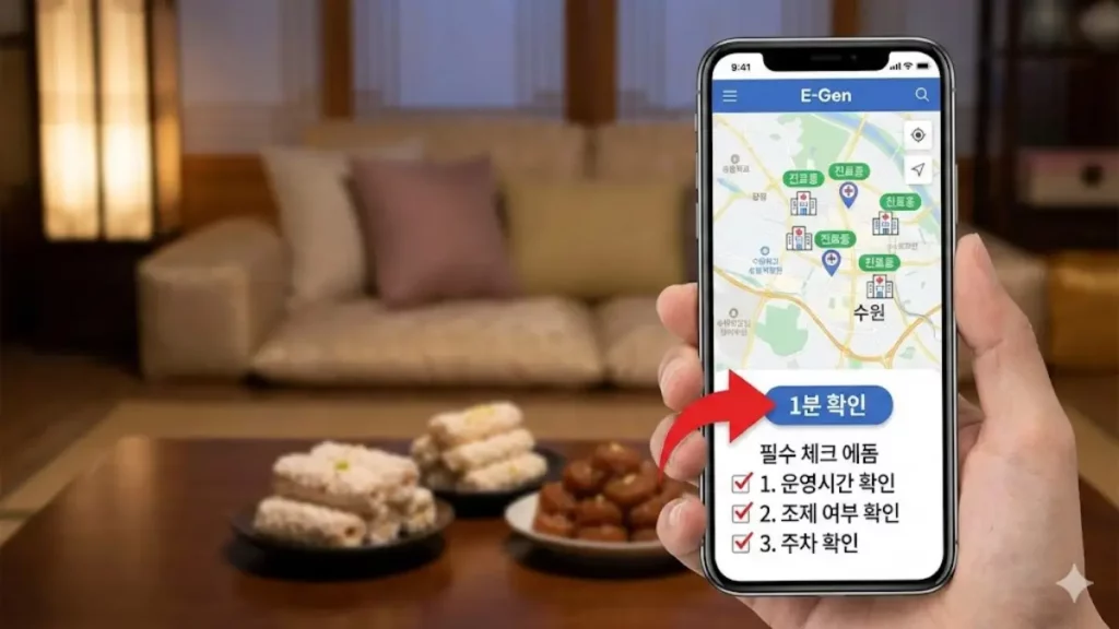 수원시 설날 문 여는 병원