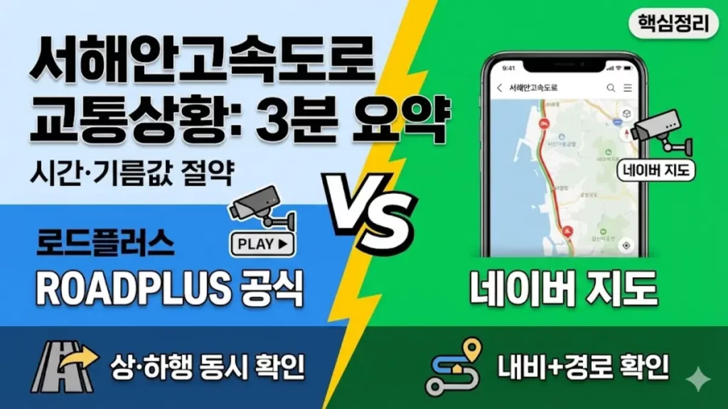 서해안고속도로 교통상황