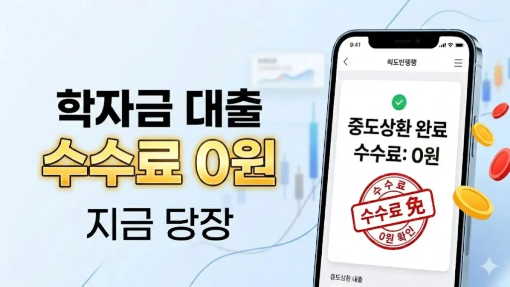 학자금 대출 중도상