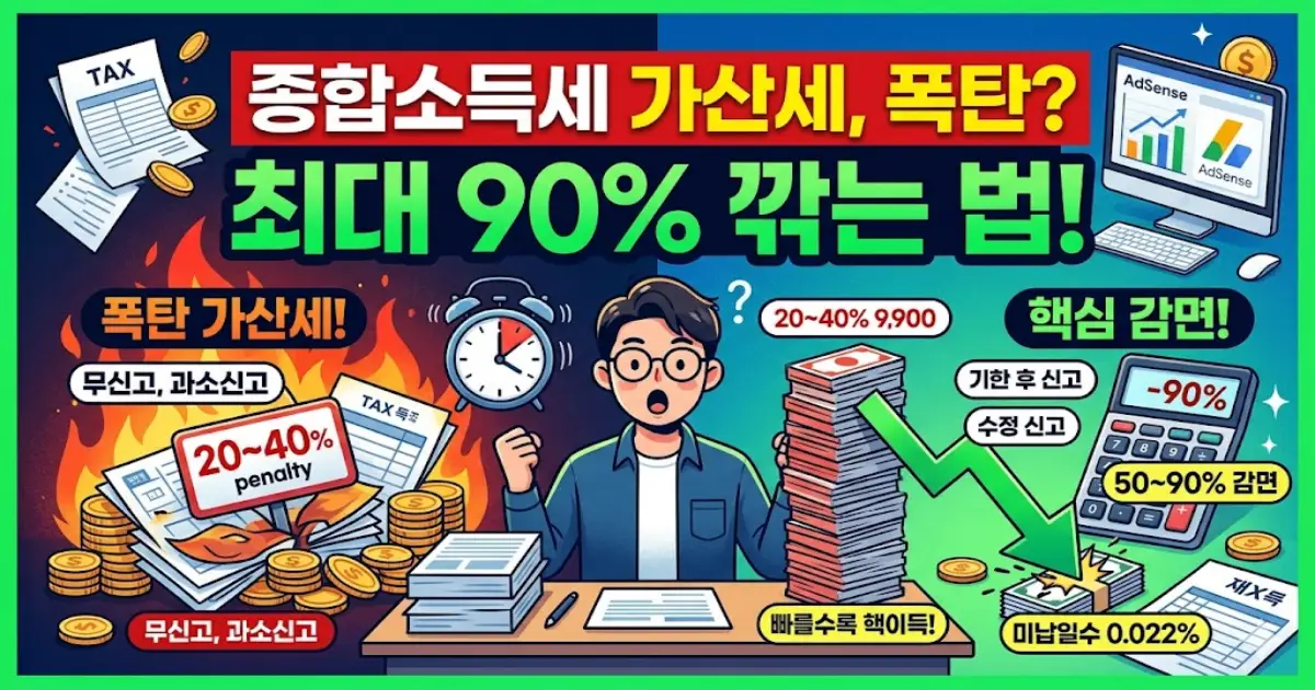 종합소득세 가산세