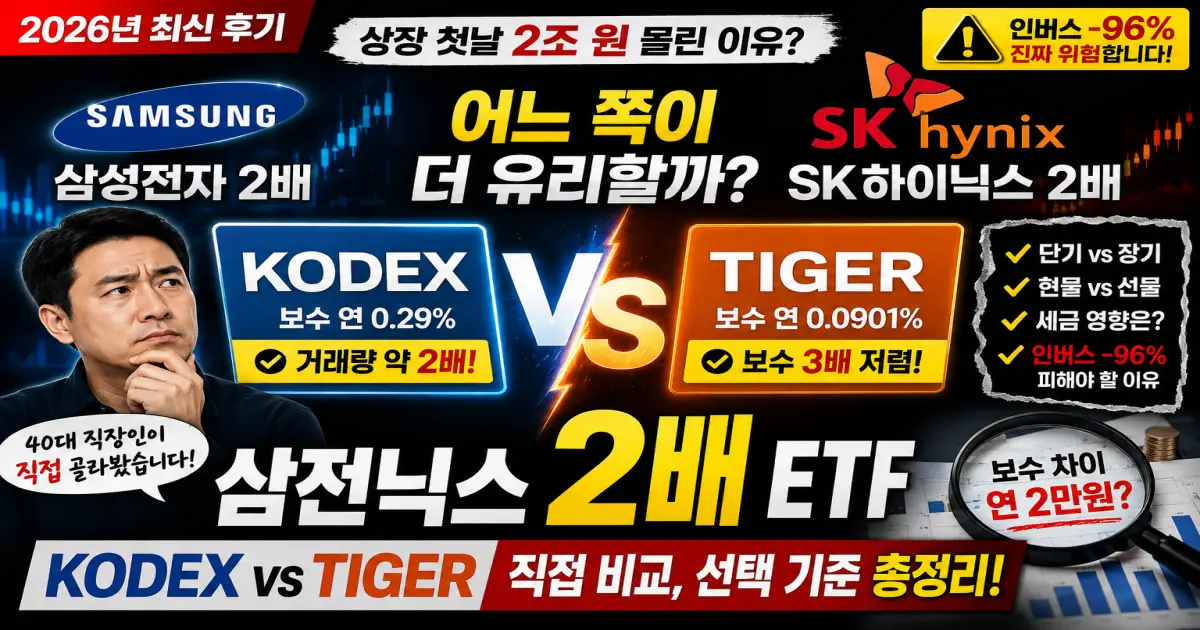 삼전닉스 2배 ETF 추천
