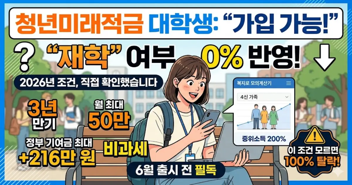 청년미래적금 대학생