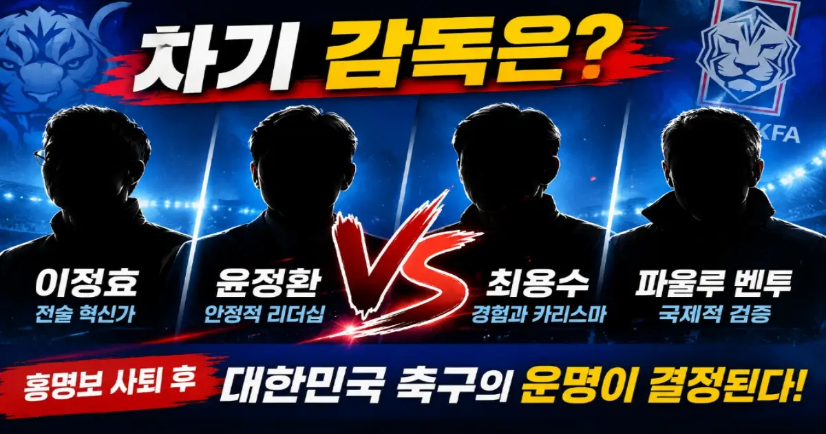 대한민국 축구 감독 후보