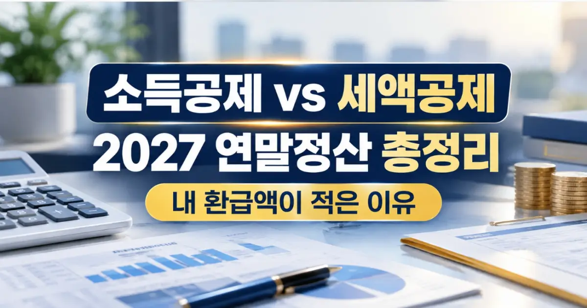 소득공제 세액공제