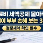 2027 의료비 세액공제 계산·한도·몰아주기: 맞벌이 실비 차감과 부모님 공제 기준